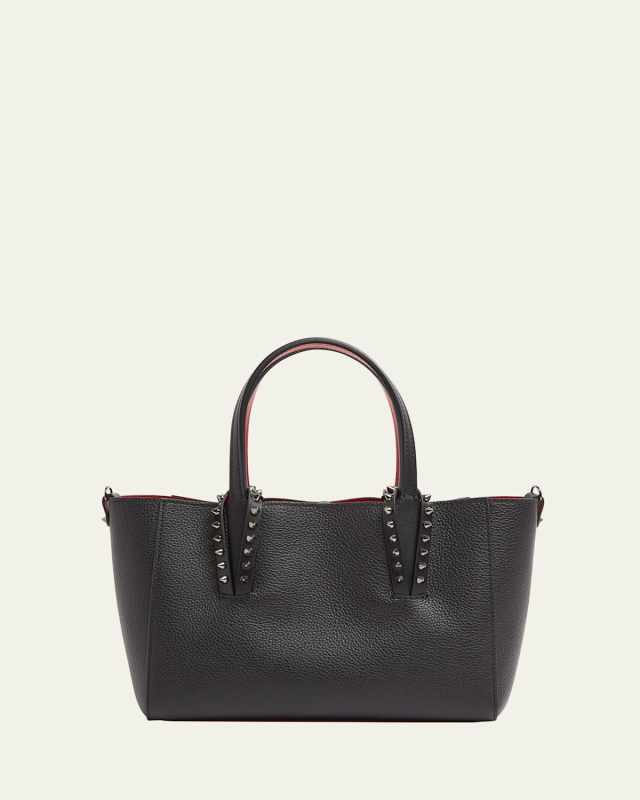 Cabata Soft East-West Mini Shoulder Bag in Grained Leather